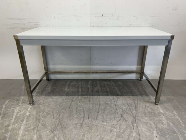 Edelstahl Arbeitstisch Basic-line 160 x 70 x 85 cm Catering