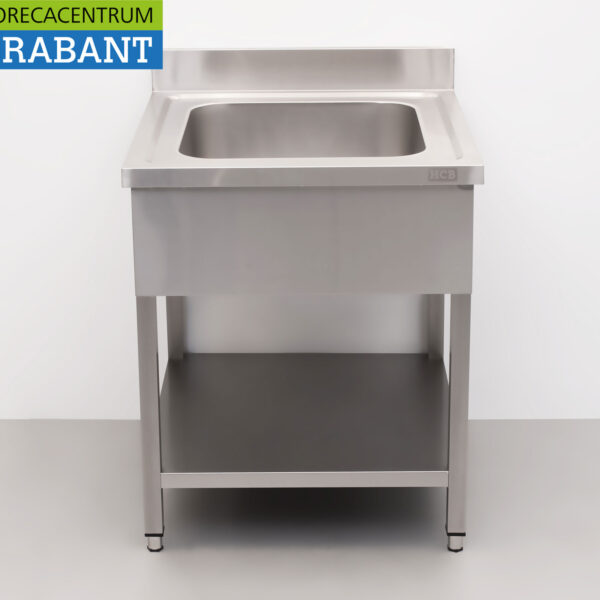 HCB Spülbecken aus Edelstahl 70 x 70 cm Horeca