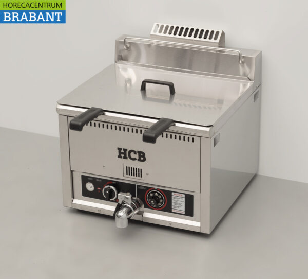 Edelstahl Friteuse Fritteuse 30 Liter PROPAAN Gas Horeca – Bild 2