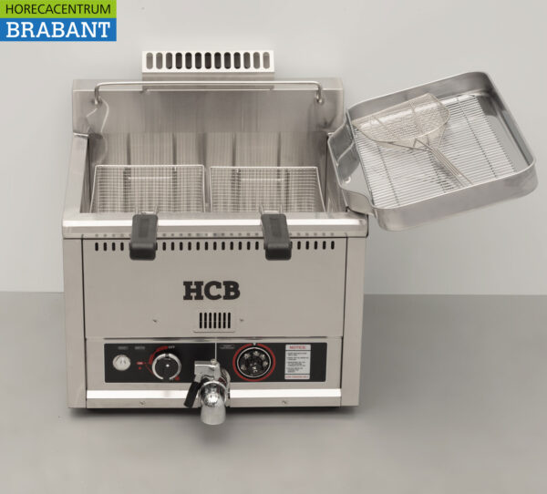 Edelstahl Friteuse Fritteuse 30 Liter PROPAAN Gas Horeca – Bild 4