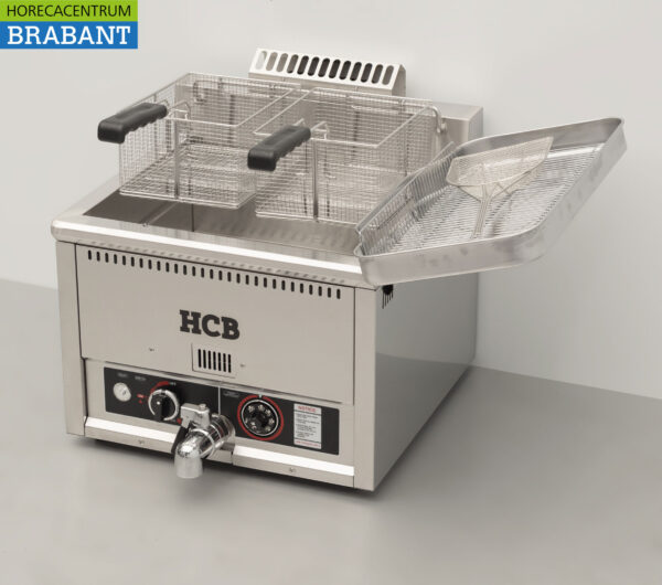 Edelstahl Friteuse Fritteuse 30 Liter PROPAAN Gas Horeca – Bild 5