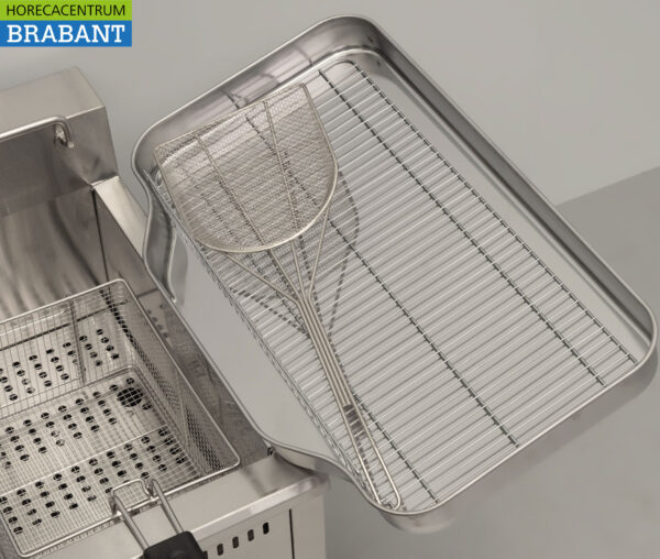 Edelstahl Friteuse Fritteuse 30 Liter PROPAAN Gas Horeca – Bild 6