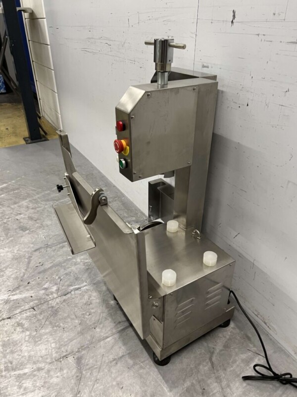 Edelstahl-Bandsäge Knochensäge Kipptisch 1650 mm 230V Metzgerei Catering – Bild 9