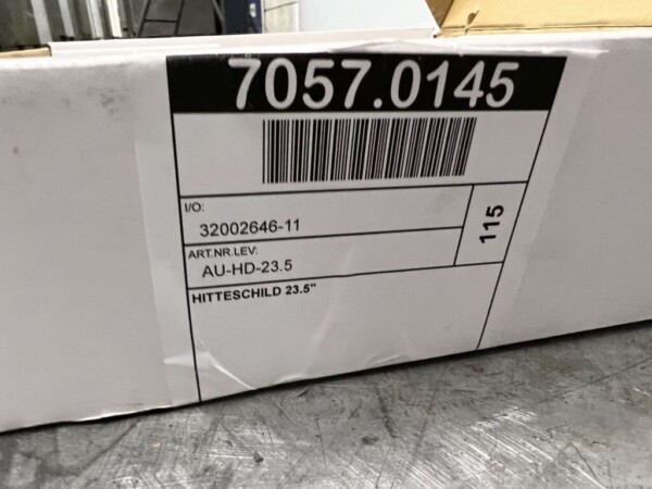 Combisteel Bbq Barbecue Hitzeschild 23,5" Horeca – Bild 3