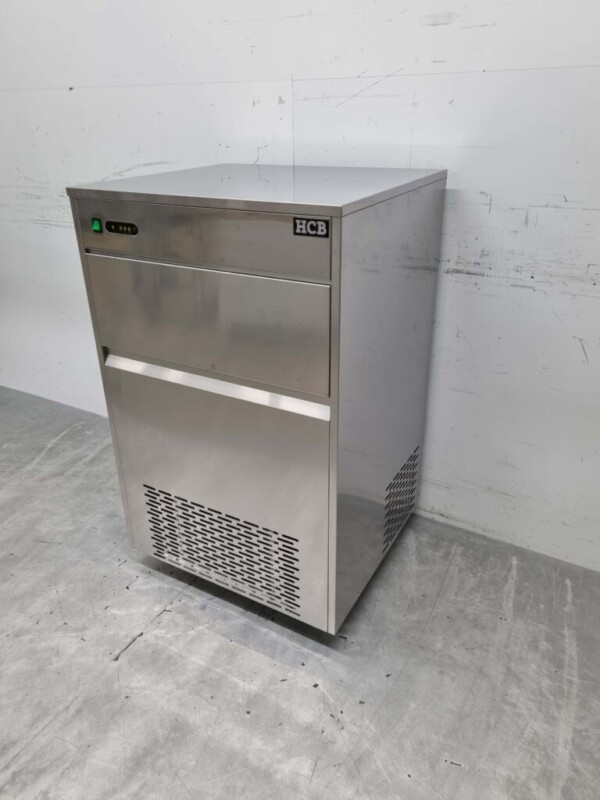 Edelstahl Eiswürfelmaschine Eiswürfelmaschine 100 kg p/d 230V Horeca – Bild 3