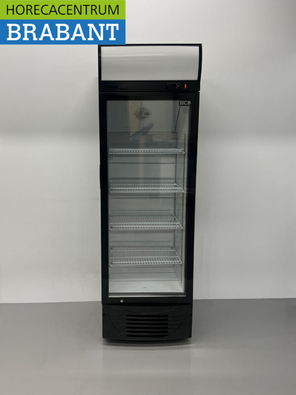 HCB Glastürkühlschrank Getränkekühlschrank 278 Liter 230V Horeca