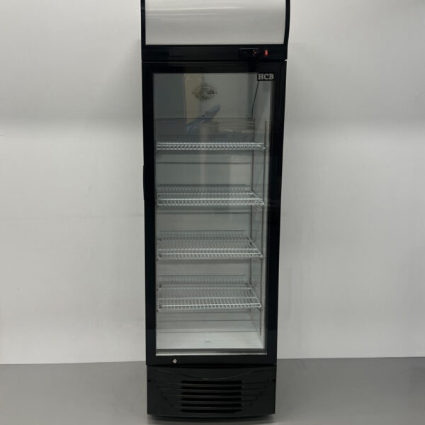 HCB Glastürkühlschrank Getränkekühlschrank 278 Liter 230V Horeca