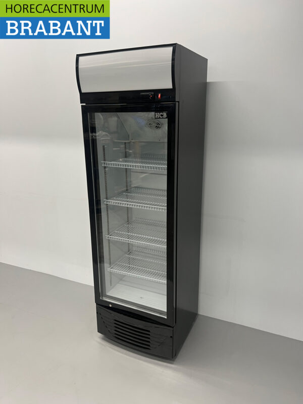 HCB Glastürkühlschrank Getränkekühlschrank 278 Liter 230V Horeca – Bild 3