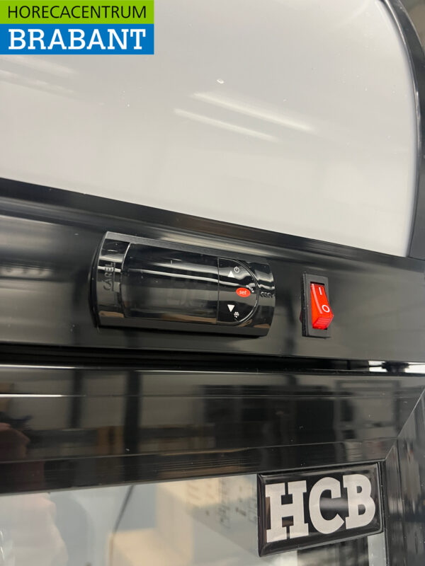 HCB Glastürkühlschrank Getränkekühlschrank 278 Liter 230V Horeca – Bild 5