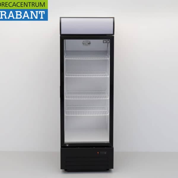 HCB Kühlschrank mit Glastür Getränkekühlschrank Glastür 289 Liter 230 V Gastronomie