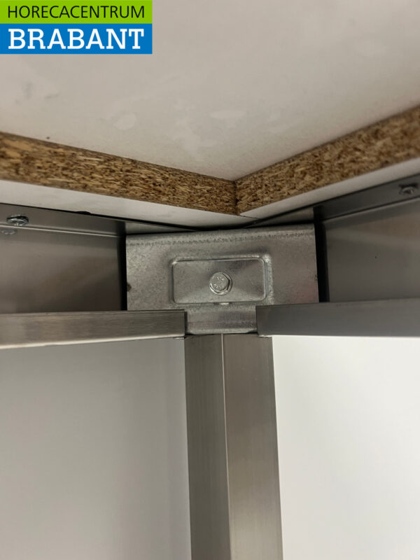 Edelstahl Polyethylen PE Schneidetisch Arbeitstisch 150 cm Catering Metzgerei – Bild 6