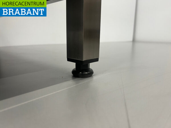 Edelstahl Polyethylen PE Schneidetisch Arbeitstisch 150 cm Catering Metzgerei – Bild 7