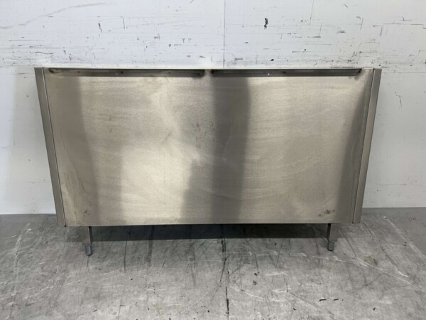 Edelstahl Wand 144 x 87 cm Catering