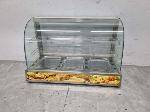 Wärmeschrank aus Edelstahl 95 cm 230V Horeca
