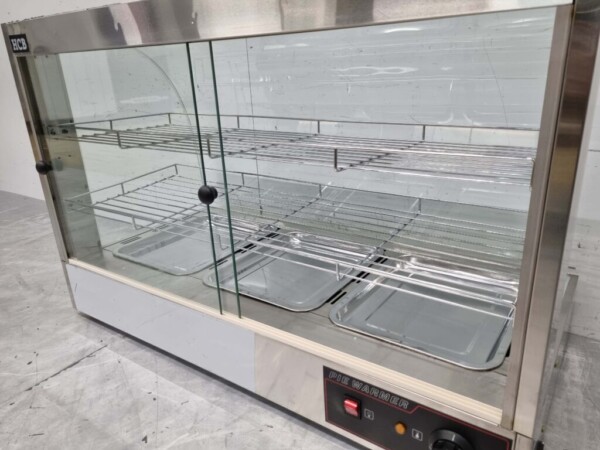 Wärmeschrank aus Edelstahl 95 cm 230V Horeca – Bild 5