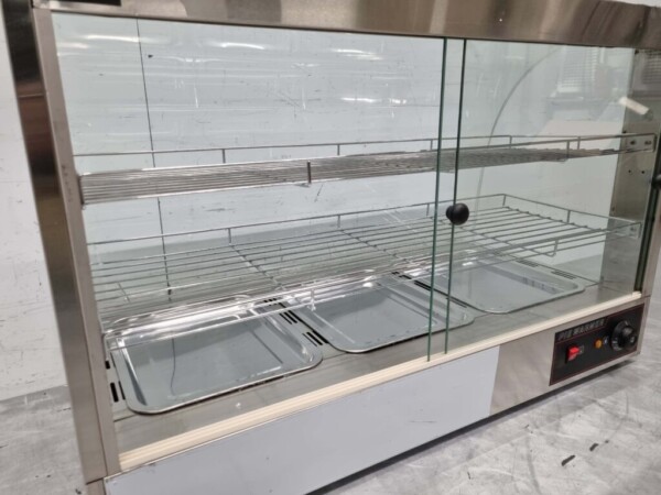 Wärmeschrank aus Edelstahl 95 cm 230V Horeca – Bild 6