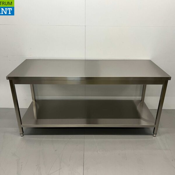 HCB Edelstahl Arbeitstisch Basic-line 180 x 70 x 85 cm Horeca