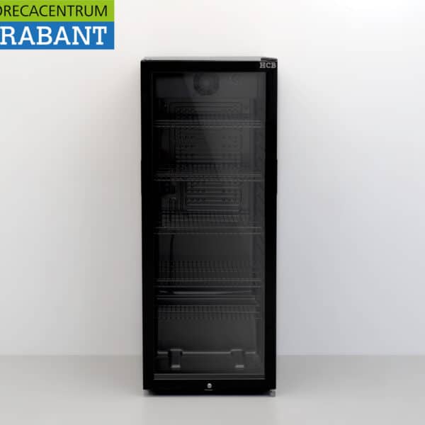 HCB Glastürkühlschrank Getränkekühlschrank Glastür 248 Liter 230V Horeca