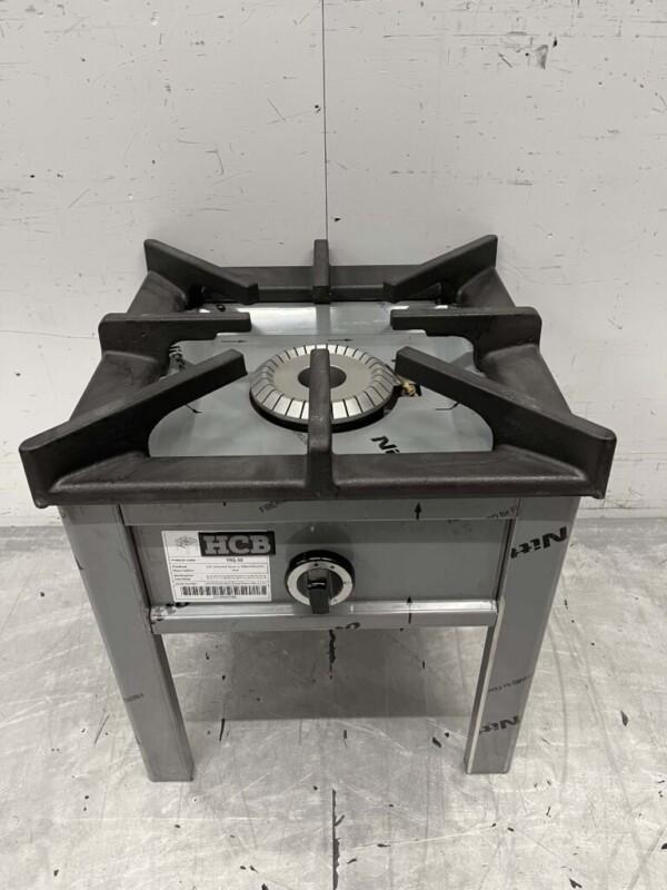 Edelstahl Hokker Wok Brenner Wok 6,5 kW Horeca