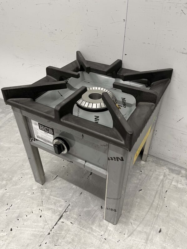 Edelstahl Hokker Wok Brenner Wok 6,5 kW Horeca – Bild 2