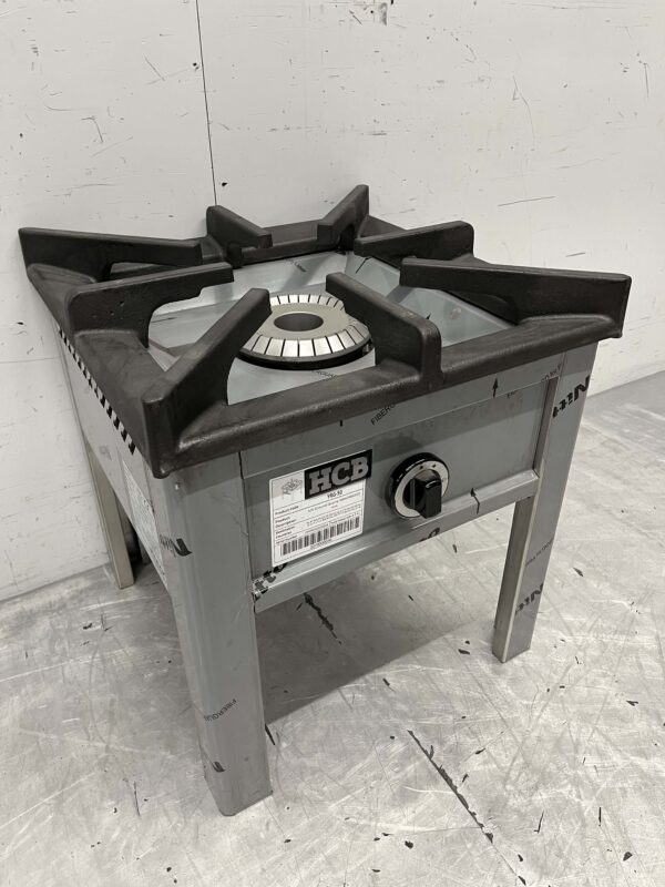 Edelstahl Hokker Wok Brenner Wok 6,5 kW Horeca – Bild 3