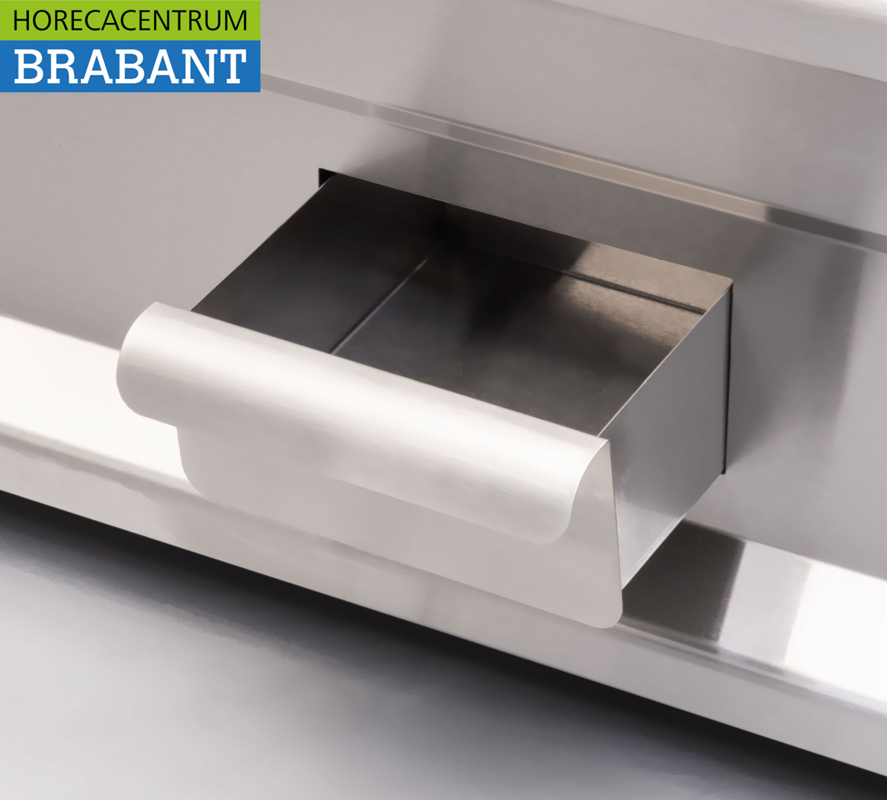 HCB Edelstahl Grillplatte Grillplatte 1/2 Riffelblech 100 cm 400V Horeca – Bild 6