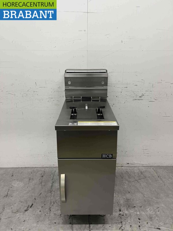 Edelstahl Friteuse Premium-line 21 Liter GAS Catering