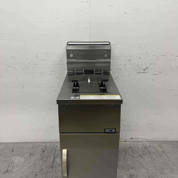 Edelstahl Friteuse Premium-line 21 Liter GAS Catering