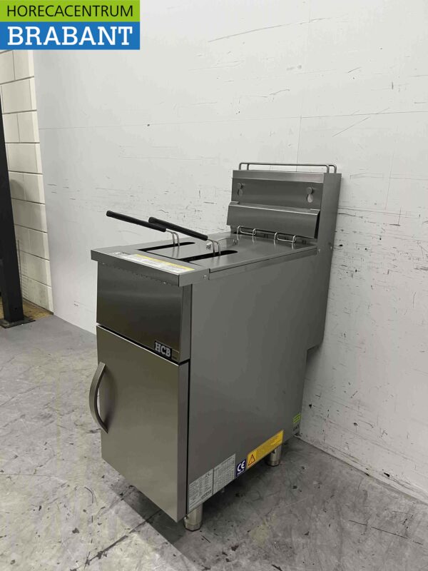 Edelstahl Friteuse Premium-line 21 Liter GAS Catering – Bild 2