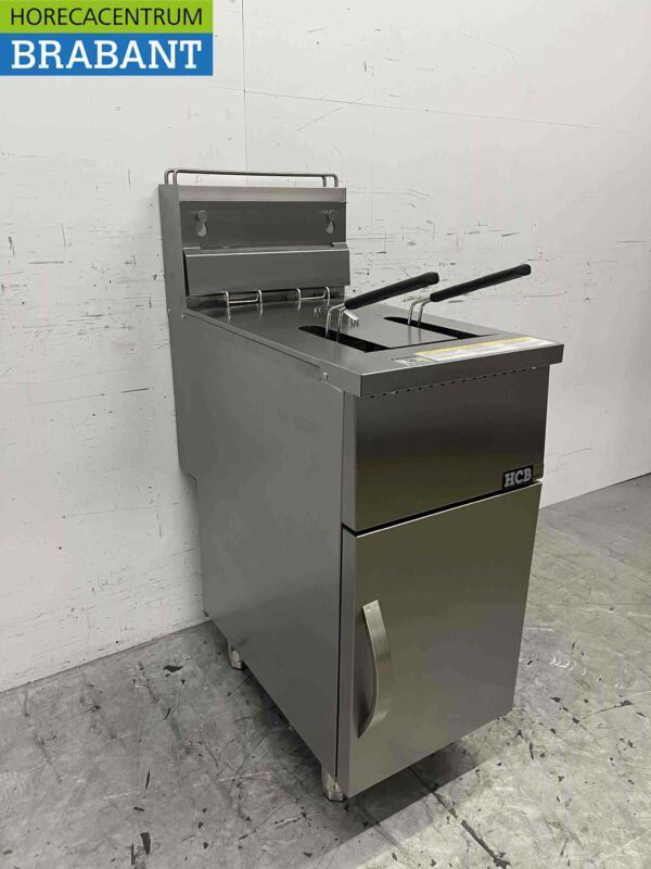 Edelstahl Friteuse Premium-line 21 Liter GAS Catering – Bild 3