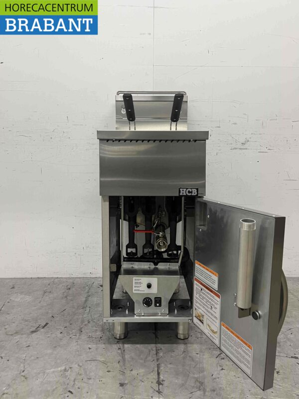 Edelstahl Friteuse Premium-line 21 Liter GAS Catering – Bild 4