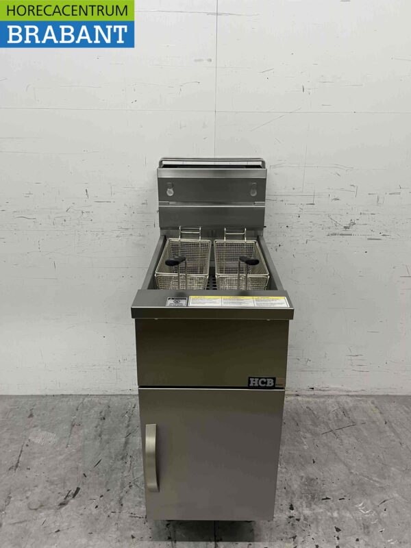 Edelstahl Friteuse Premium-line 21 Liter GAS Catering – Bild 5