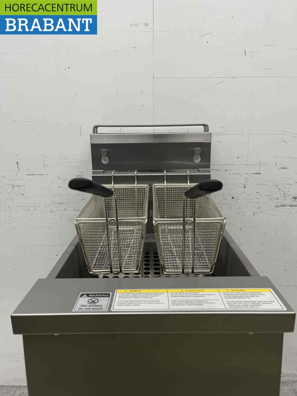 Edelstahl Friteuse Premium-line 21 Liter GAS Catering – Bild 7