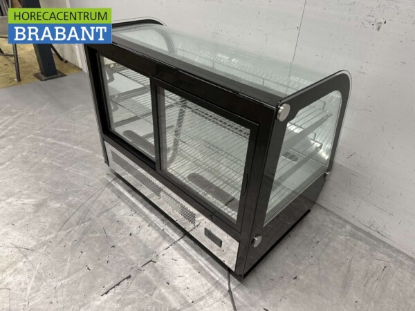 Luxus-Kühlvitrine Bäckerei-Vitrine 160 Liter 230V Horeca – Bild 6