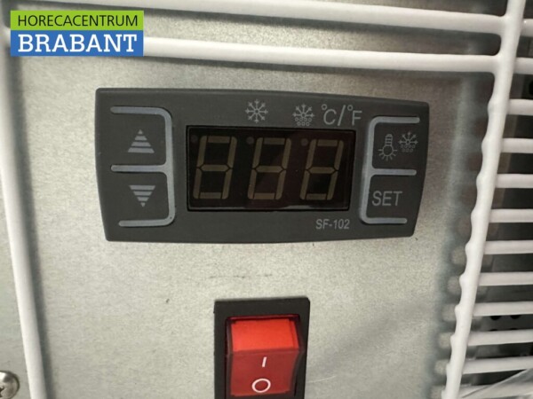 Glastürkühlschrank Getränkekühlschrank 90 Liter 230V Horeca – Bild 5