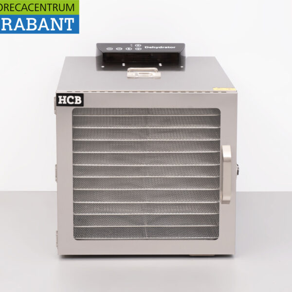 HCB Edelstahl Lebensmitteltrockner Obsttrockner 12 Gestelle 230V Horeca