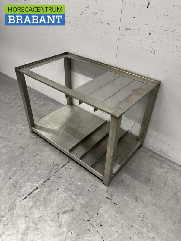 Sockel aus Edelstahl 87 x 51 x 60 cm Catering – Bild 2