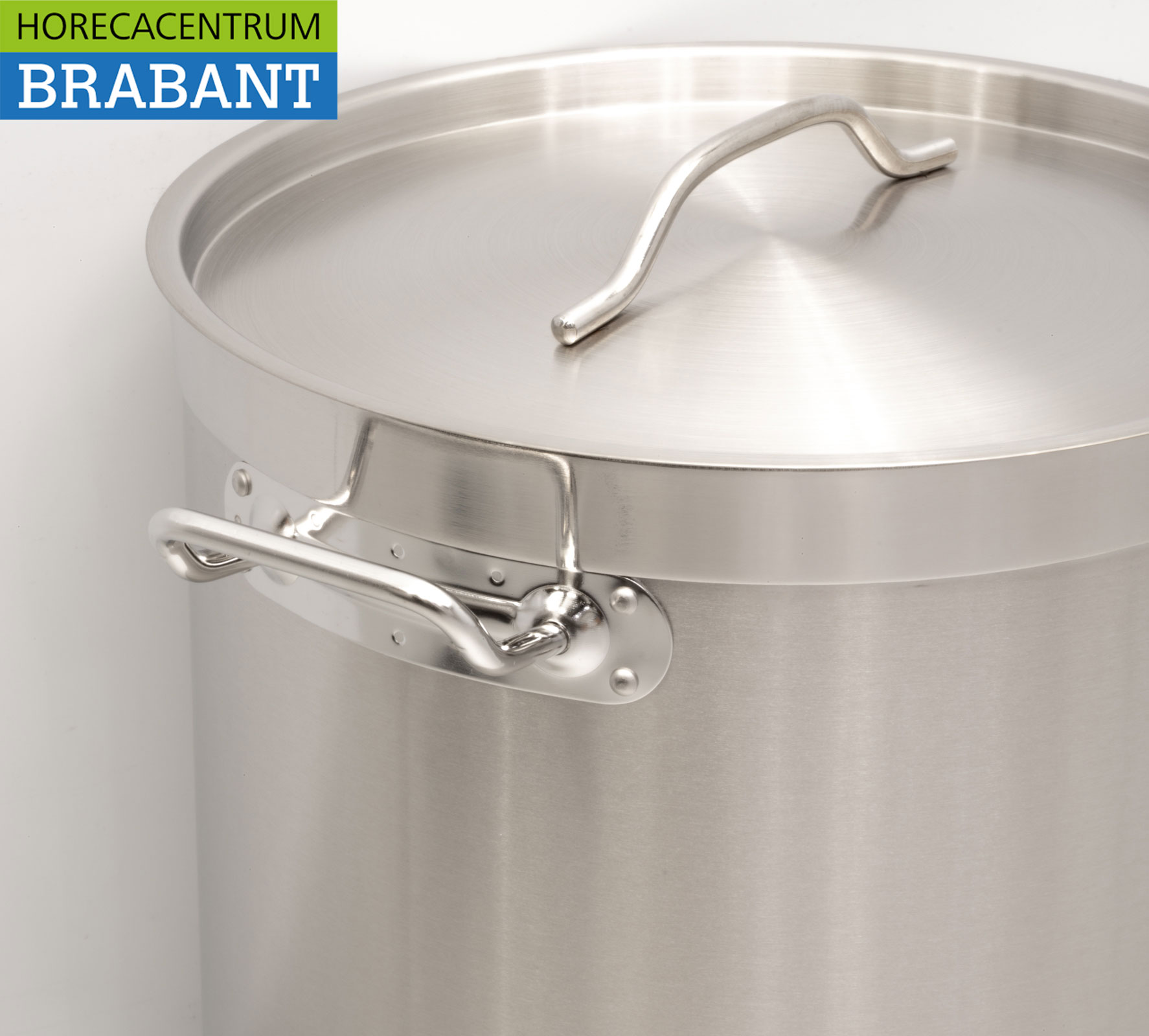 HCB Edelstahl Suppentopf Kochtopf Induktion 30,5 x 31,5 cm 21 Liter Catering – Bild 5