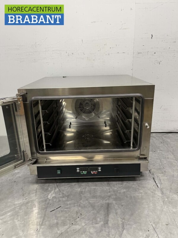 Edelstahl Nerone Dampfgarer Combisteamer Heißluftofen Ladenbackofen 4 x 1/1 GN oder 60/40 cm 400V Horeca – Bild 4