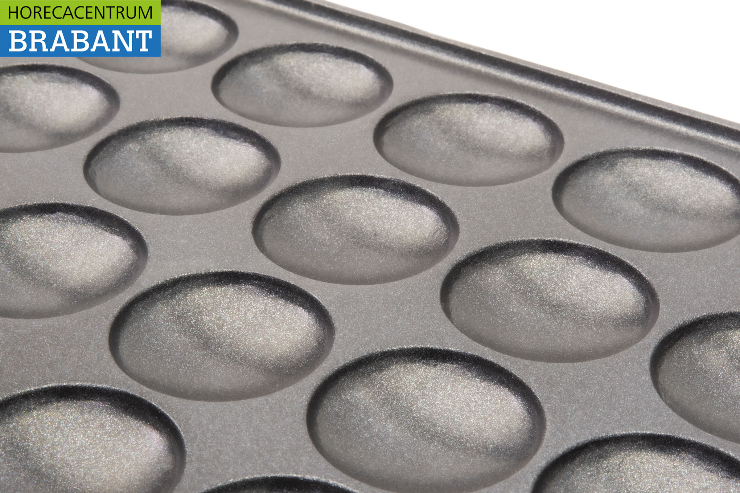 HCB Edelstahl Poffertjesplaat Poffertjesbakplaat 25 dops 230V Horeca – Bild 6