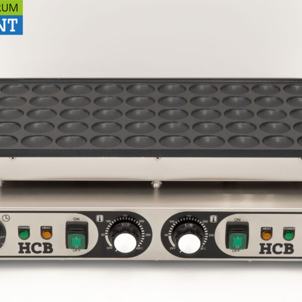 Edelstahl Poffertjesplaat Poffertjesbakplaat 50 dops 230V Horeca