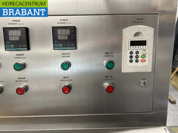 Edelstahl Zahnpastamaschine Nudelmaschine Labor 200 Liter 400V – Bild 5