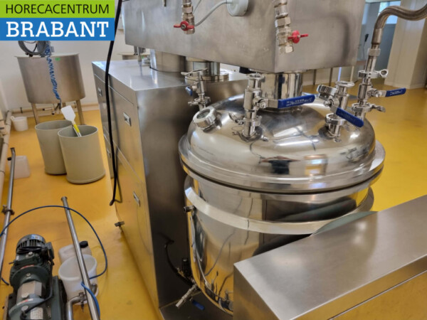 Edelstahl Zahnpastamaschine Nudelmaschine Labor 200 Liter 400V – Bild 7