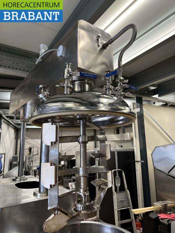 Edelstahl Zahnpastamaschine Nudelmaschine Labor 200 Liter 400V – Bild 4