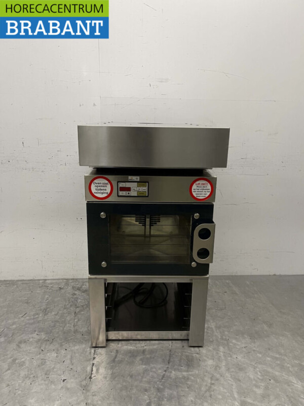 Edelstahl WSS Backofen Heißluftofen Dunstabzugshaube Sockel 230V Catering