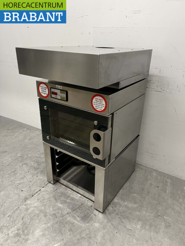 Edelstahl WSS Backofen Heißluftofen Dunstabzugshaube Sockel 230V Catering – Bild 2