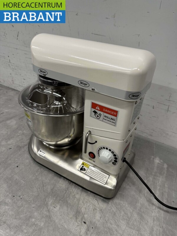 Küchenmaschine Küchenmaschine HCB Mixer Edelstahlschüssel 5 Liter 230V Horeca – Bild 2
