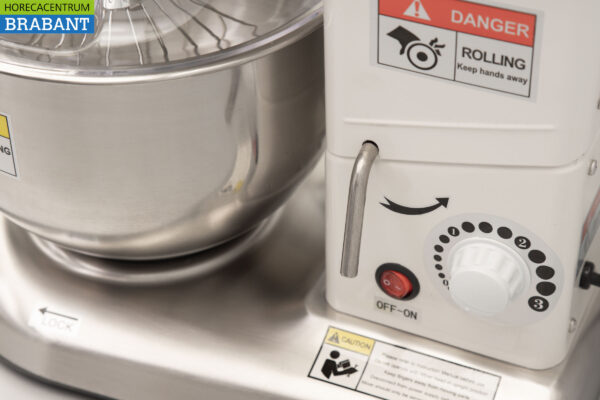 HCB Küchenmaschine Küchenmaschine Mixer Edelstahlschüssel 5 Liter 230V Horeca – Bild 7
