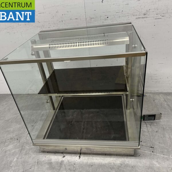 Edelstahl Ideal Ake Infrarot Wärmevitrine Wärmevitrine 80 cm 230V Horeca