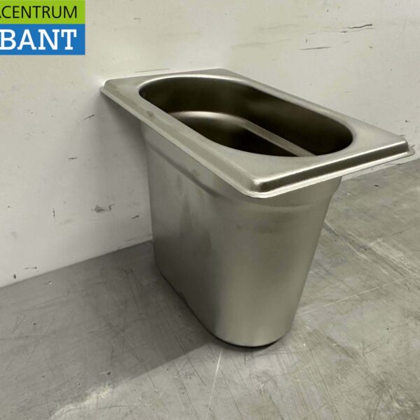 Edelstahl HCB Gastronorm GN Tablett 1/9 Tiefe 150 mm Catering